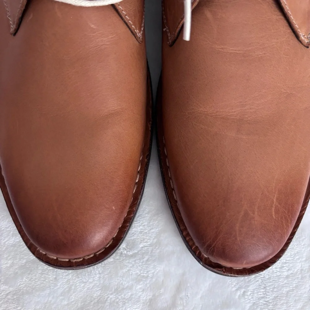 STEVE MADDEN Men's Hestonn Chukka Tan Leather Boot--NEW--11.5D